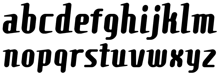 Comonsbold Font LOWERCASE