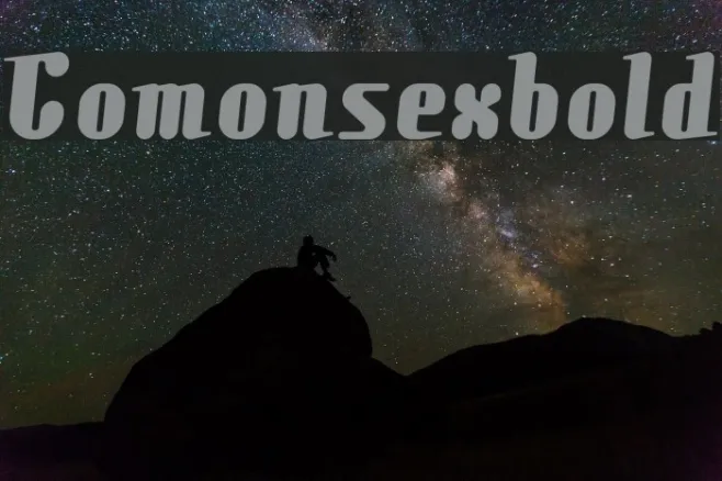 Comonsexbold Example 2