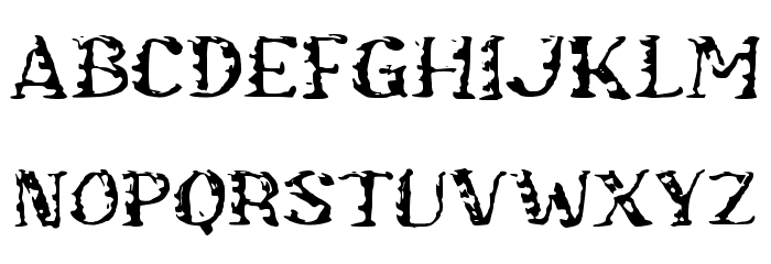 Comorbid Font LOWERCASE