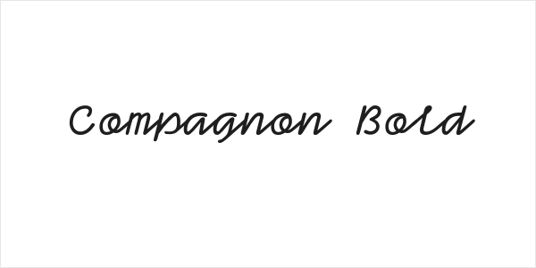 Compagnon Bold Logo