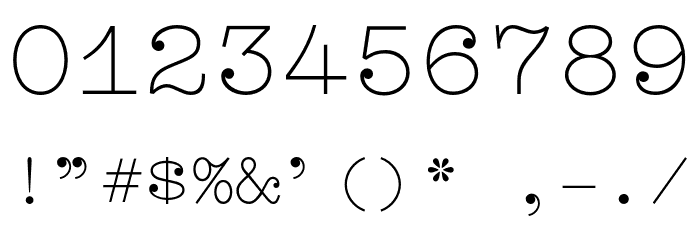 Compagnon Light Font OTHER CHARS
