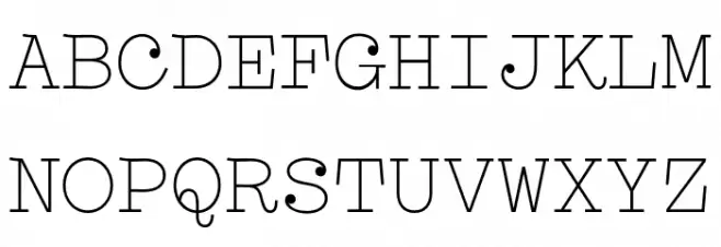 Compagnon Light Шрифта ВЕРХНИЙ