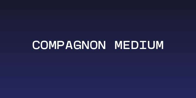 Compagnon Medium Social Header