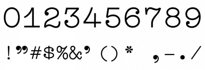 Compagnon Roman Font OTHER CHARS