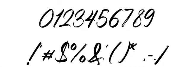 CompaniaDEMO Font OTHER CHARS