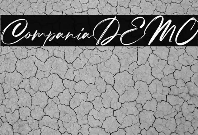 CompaniaDEMO Font examples