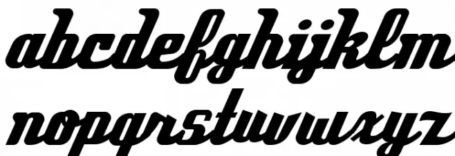 Compaq 1982 Demo Шрифта строчной