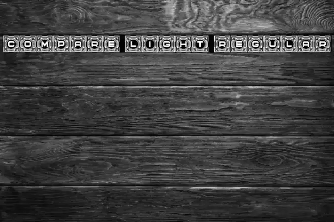 Compare Light Regular Font examples