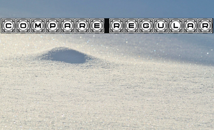 Compare Regular Example 2