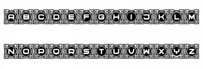 Compare Regular Font LOWERCASE