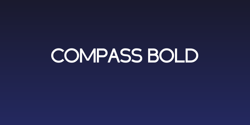 Compass Bold Social Header