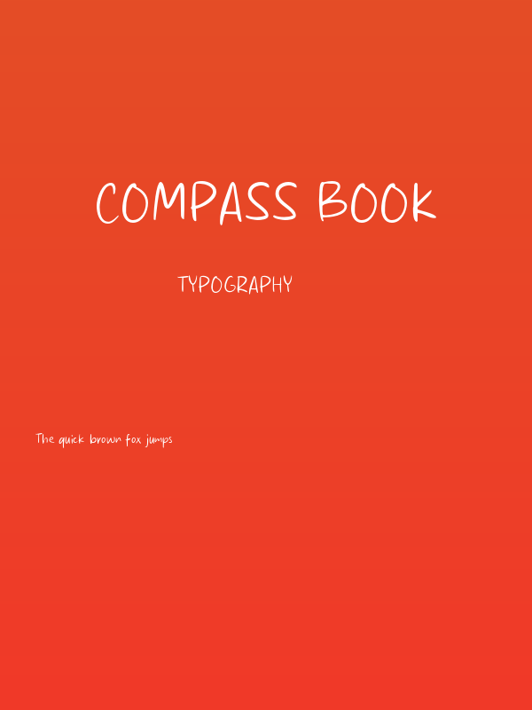 Compass Book Poster