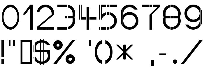 Competent Font OTHER CHARS