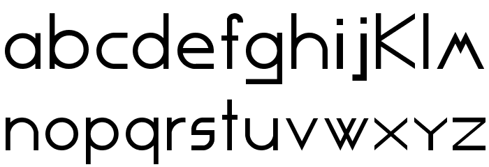 Competent Font LOWERCASE