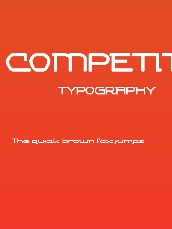 Competitor Poster