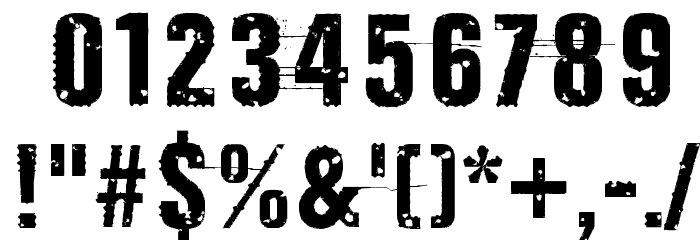 Completely Nonsense Font OTHER CHARS