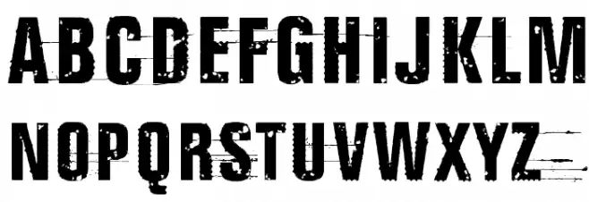 Completely Nonsense Schriftart Groß