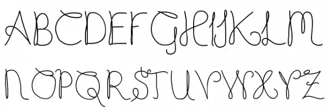 CompletelyScripted Schriftart Groß