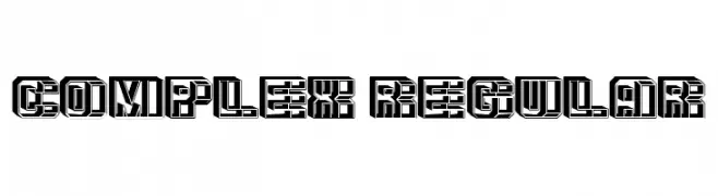 Complex Regular  Descarca Fonturi Gratis