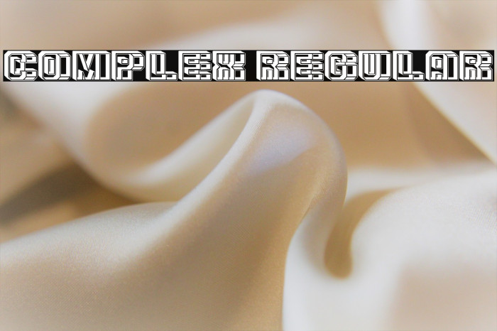 Complex Regular Example 2