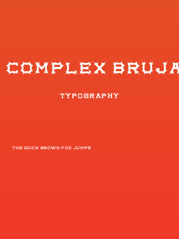 Complex bruja Poster