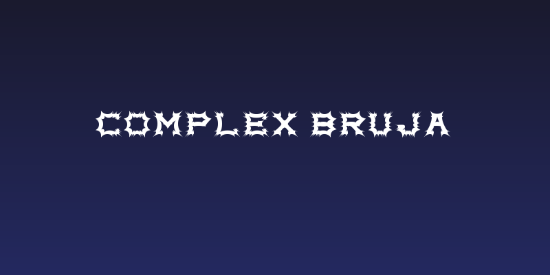 Complex bruja Social Header