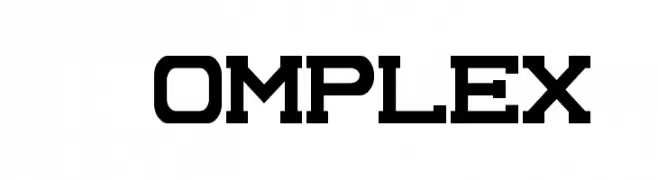 Complex  免费字体下载