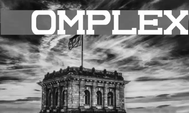 Complex خط examples