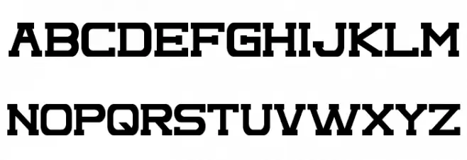 Complex Font LOWERCASE