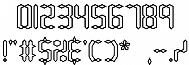 Compliant Confuse 1o BRK Font OTHER CHARS