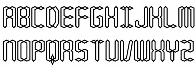 Compliant Confuse 1o BRK Schriftart Groß