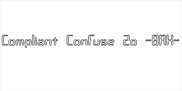 Compliant Confuse 2o -BRK- Logo