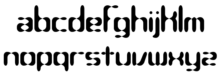 Compliant Confuse 2s -BRK- Font LOWERCASE
