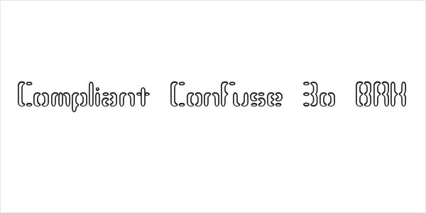 Compliant Confuse 3o BRK Logo