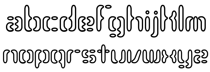 Compliant Confuse 3o BRK Font LOWERCASE