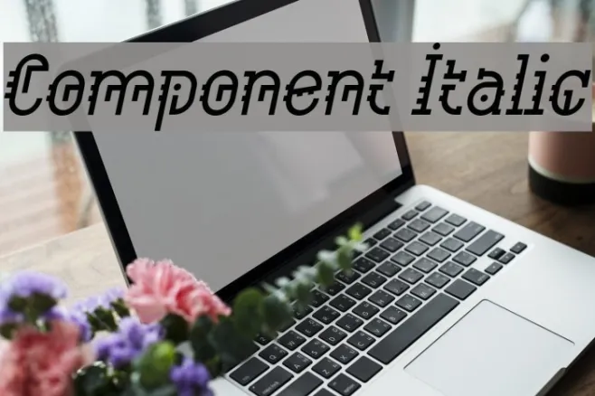 Component Italic Example 1