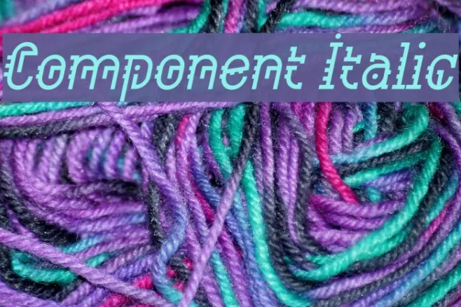 Component Italic Example 2