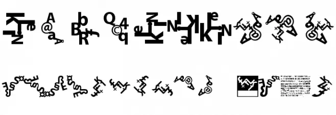 CompositLetters Font OTHER CHARS