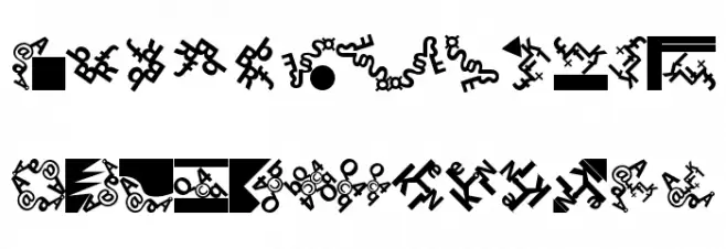 CompositLetters Шрифта ВЕРХНИЙ