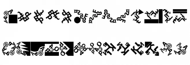 CompositLetters Schriftart Kleinbuchstaben