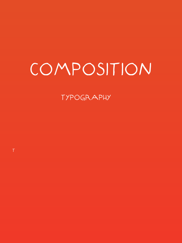 Composition Poster