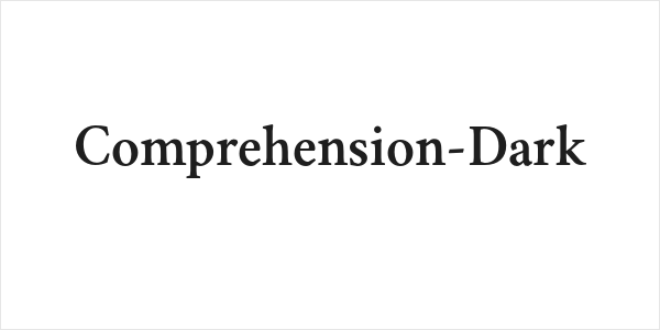 Comprehension-Dark Logo