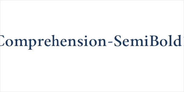 Comprehension-SemiBold1 Logo
