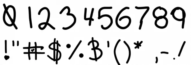 Compressedhand Polices AUTRES CHARS