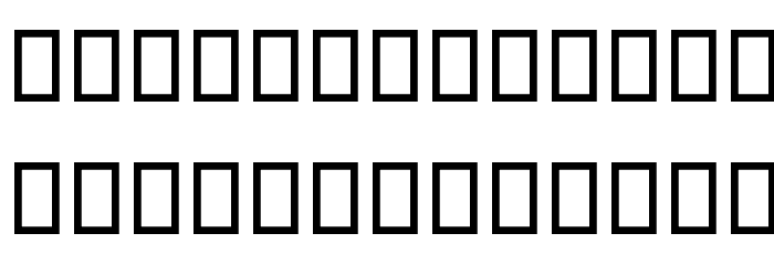Compset Font LOWERCASE
