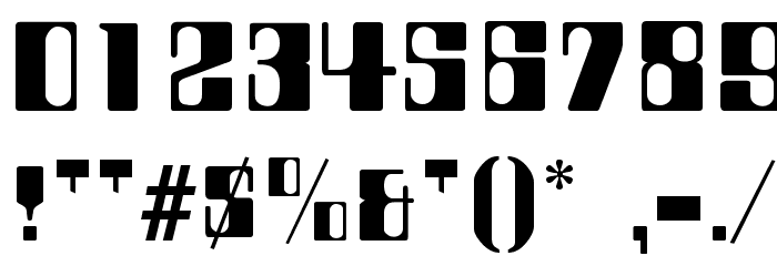 Compstyle Regular Font OTHER CHARS