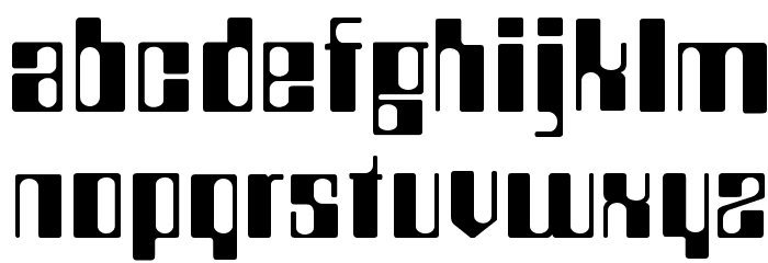 Compstyle Regular Font LOWERCASE