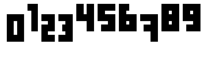 Computer Aid Condensed Font OTHER CHARS