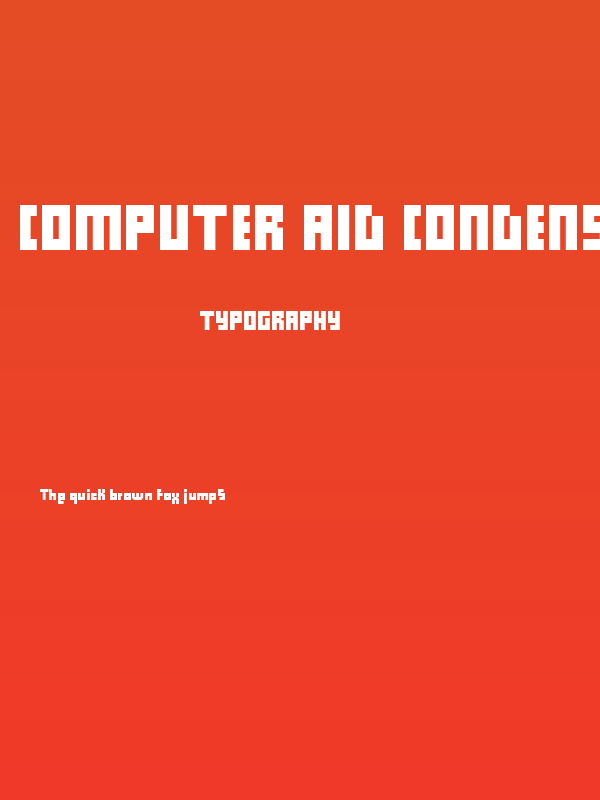 Computer Aid Condensed Poster