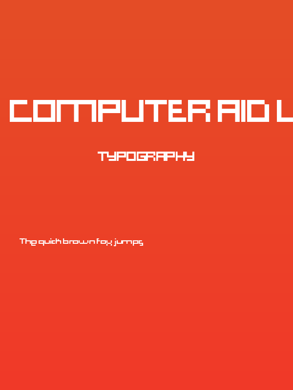 Computer Aid Light Poster